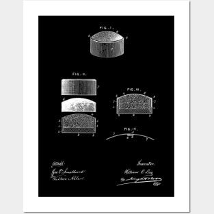 Pincushion Vintage Patent Hand Drawing Posters and Art